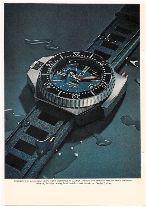 Omega Vintage Ad Art 